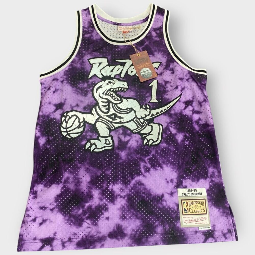 Mitchell & Ness NBA 1998 Galaxy Swingman Toronto Raptors McGrady Jersey size M